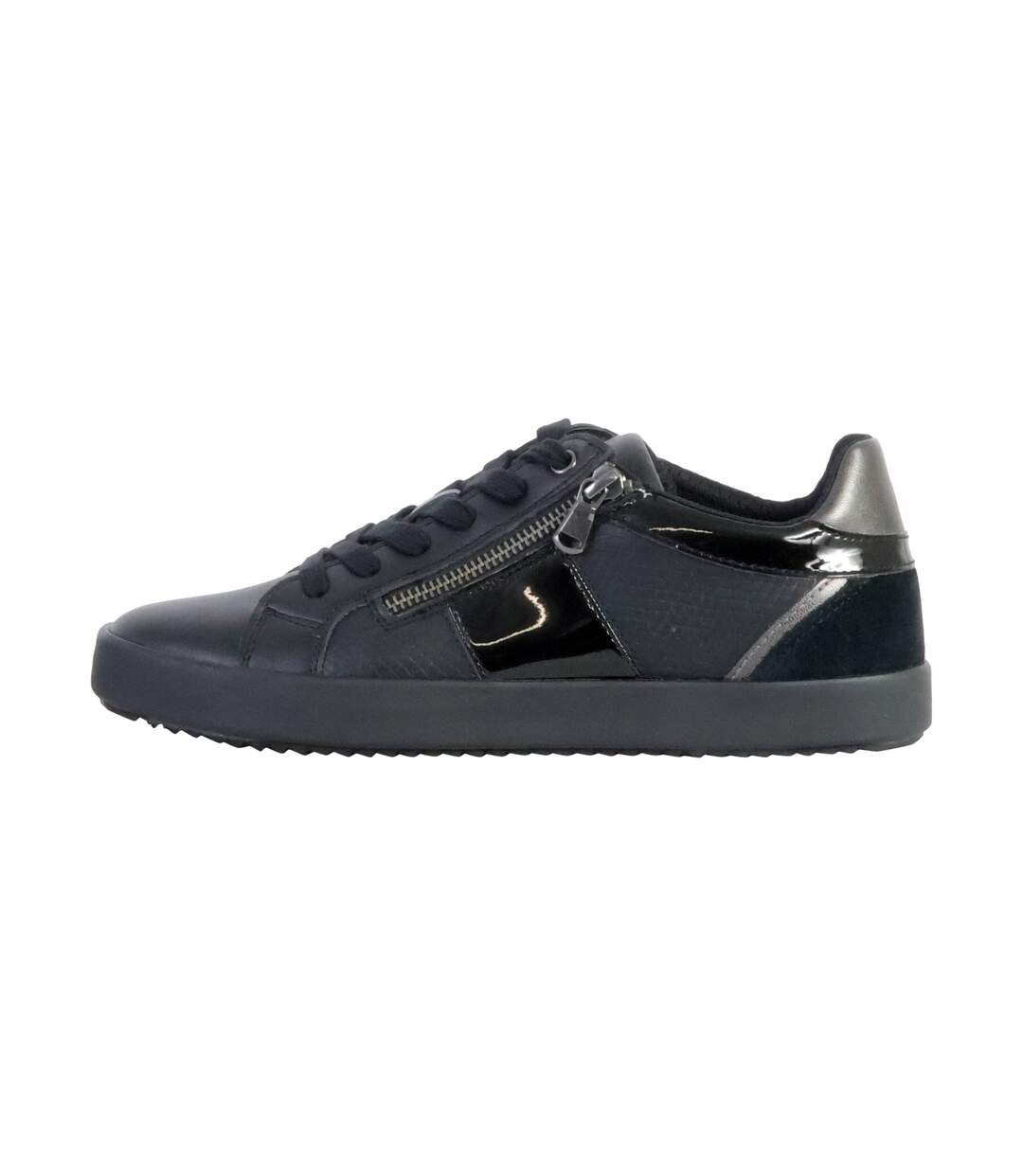 Basket Basse Cuir Geox Blomiee Print GBK Suede-1