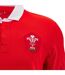 Womens/ladies 2024 Rugby Home Shirt Red White Wales RU-4