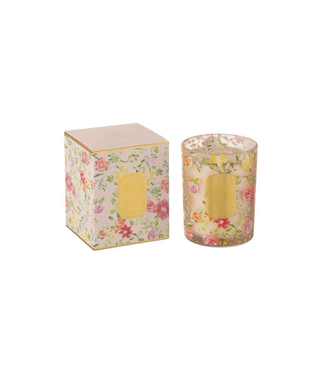 Bougie Parfumée Happiness Blooms 13cm Rainbow Reef Rose-1