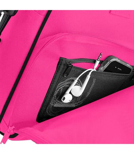 Sac De Danse Messager 15 Litres Taille Unique Fuchsia Noir Bagbase