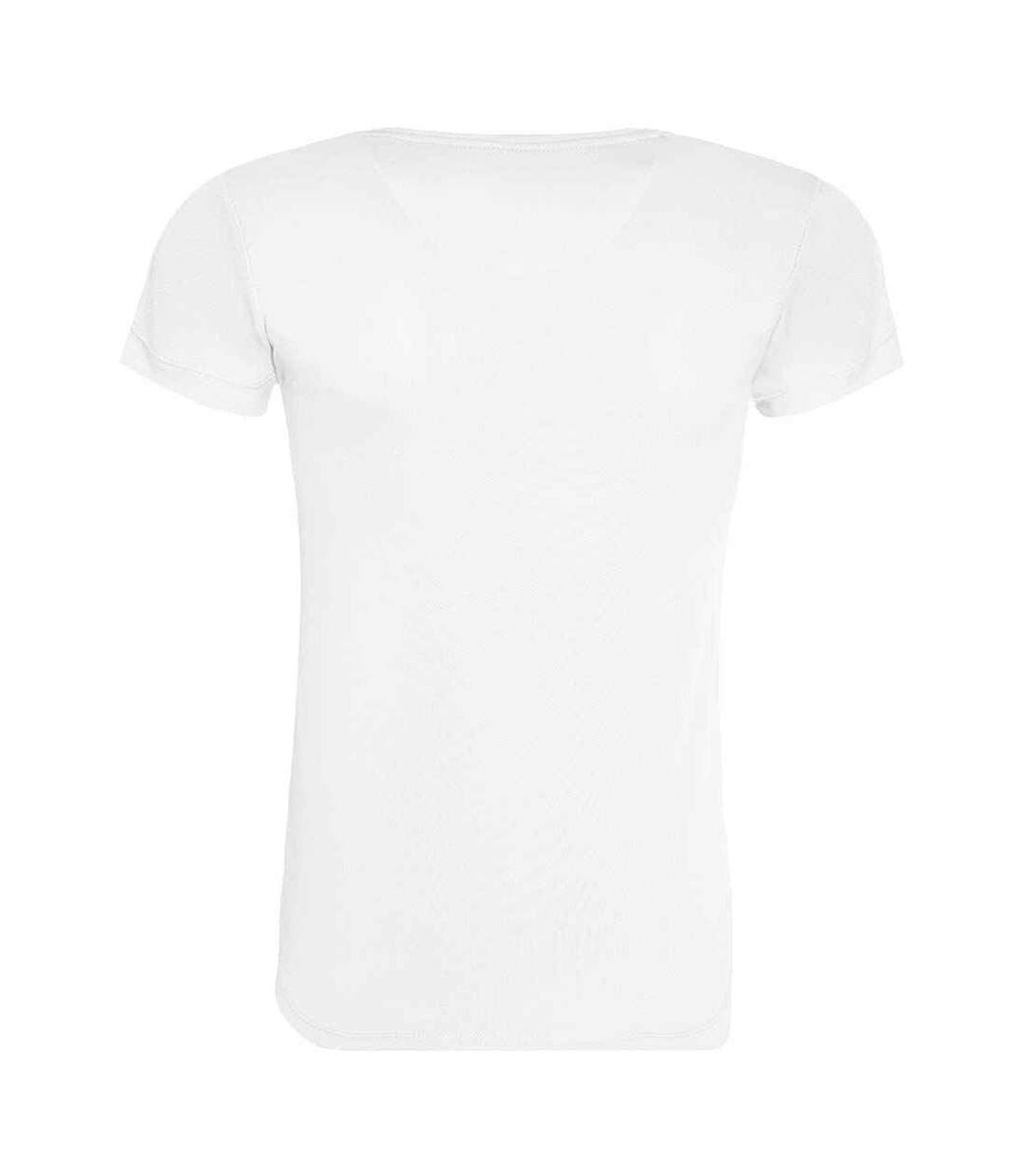 T-shirt cool femme blanc Awdis-2