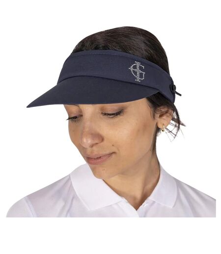 Visière Pare-soleil Femme Bleu Marine Island Green