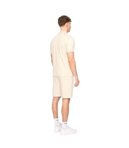 Mens Sherborn Cotton Polo Shirt Stone Duck And Cover