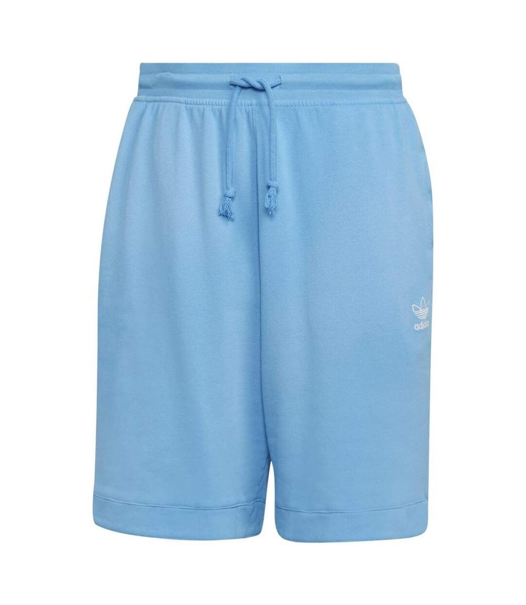 Mens Made With Nature Cotton Casual Shorts Blue White Adidas-2