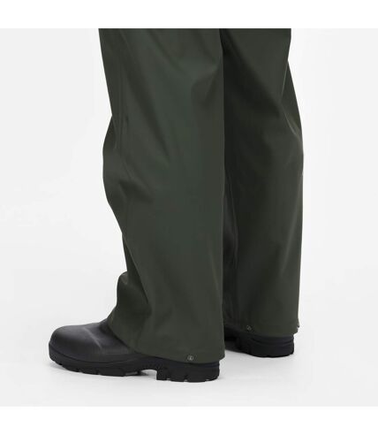 Regatta Mens Stormflex II Waterproof Rain Trousers (Olive) - UTRG6789