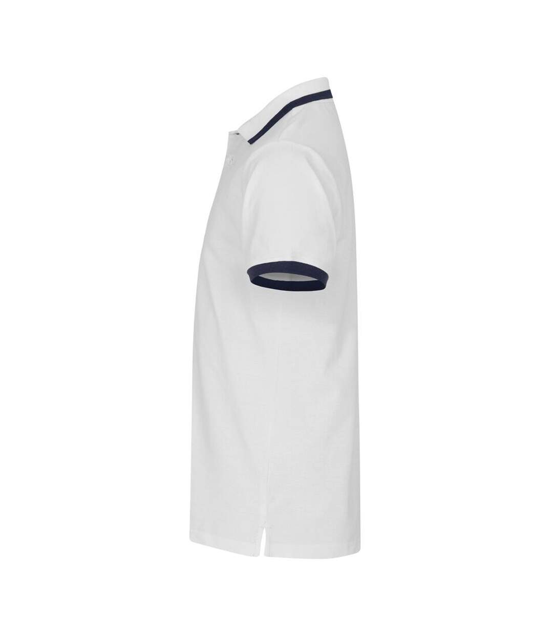 Polo Austin Homme Blanc Clique-3