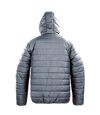 Result Core Mens Soft Padded Jacket (Frost Gray/Black)