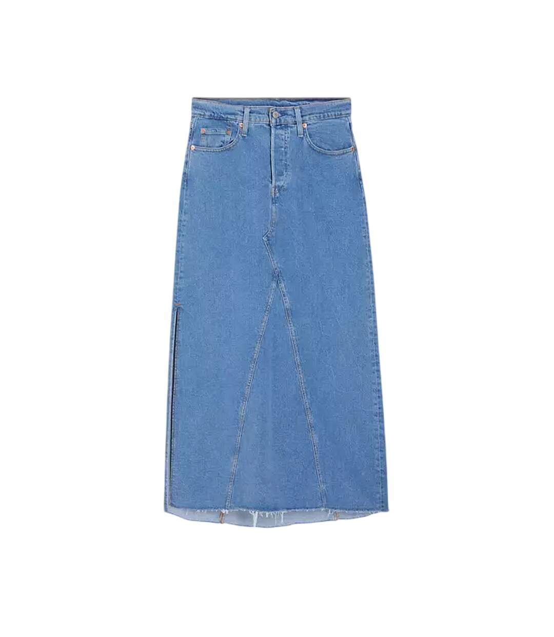 Jupe Femme Bleu Levis-2