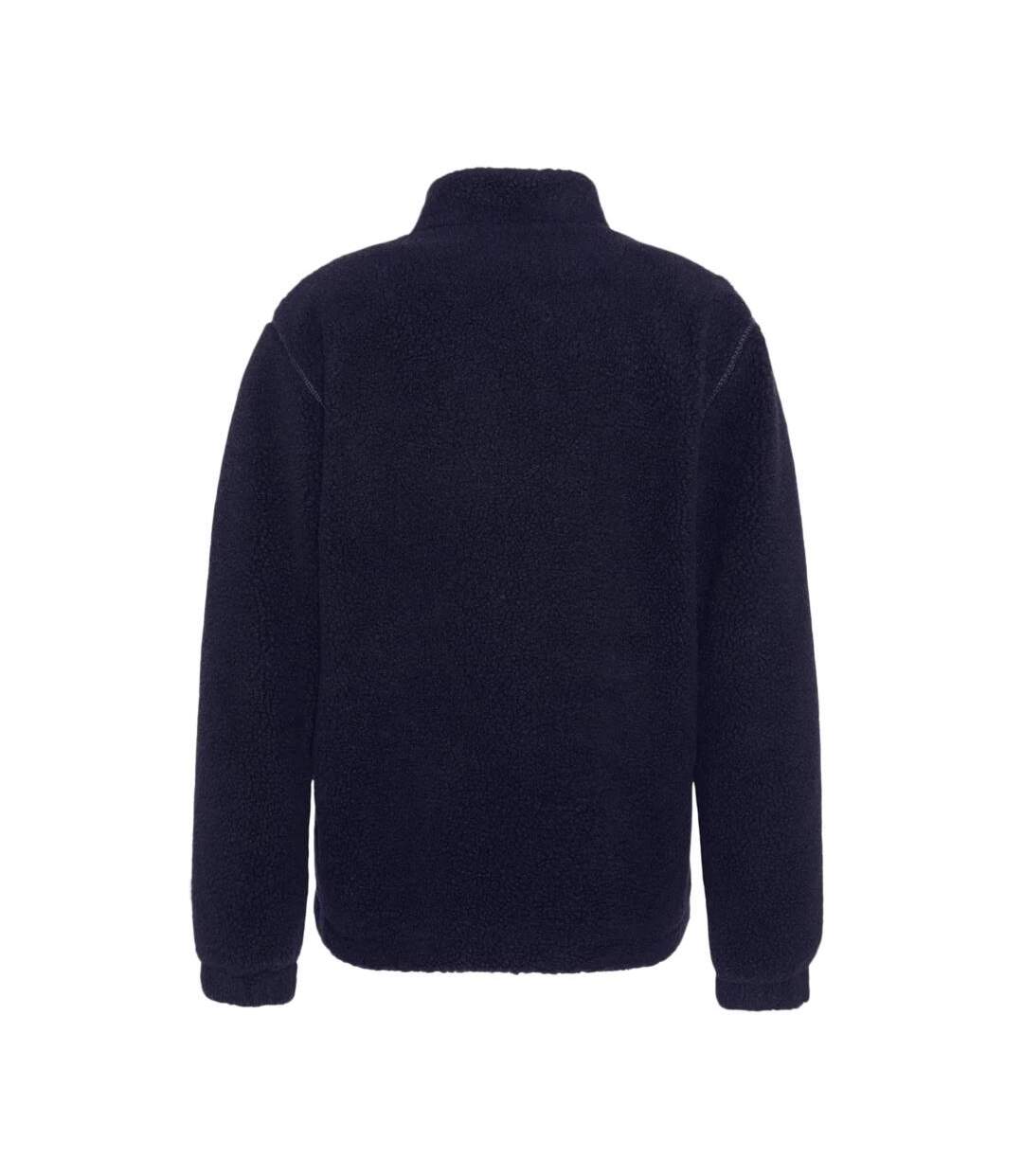 Veste sherpa marine homme schott sherpa plartic-2