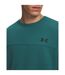 Sweat Rival Homme Vert Noir Under Armour-3