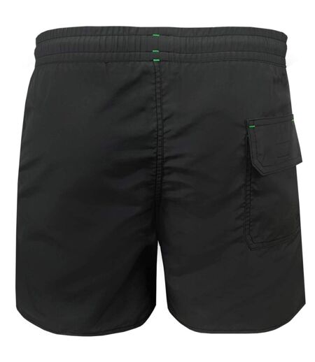 Mens Diver Swim Shorts Grey Crowell