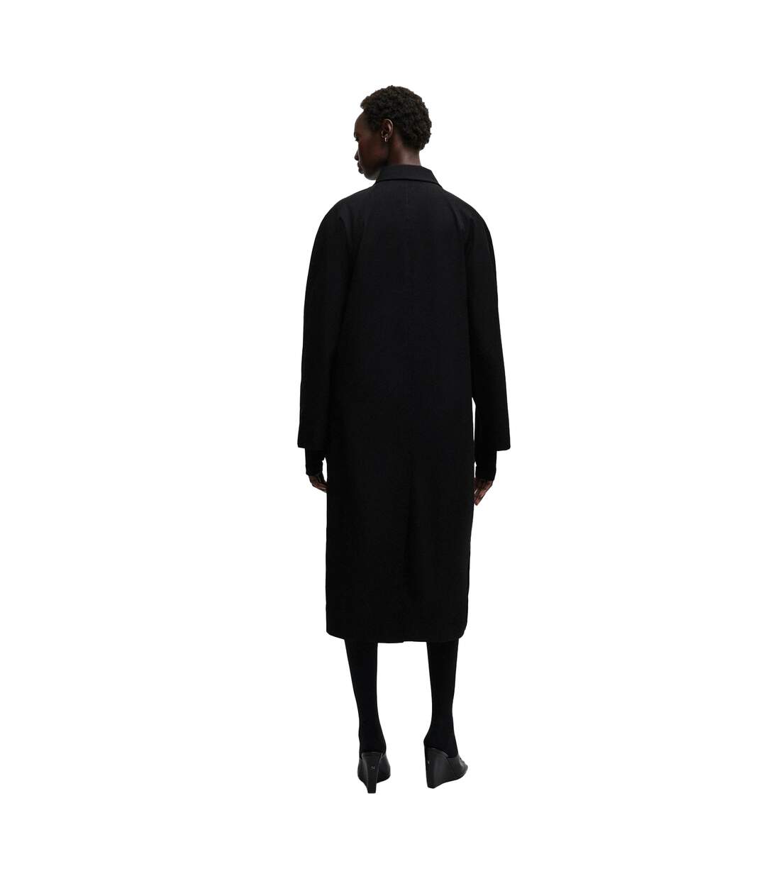Pardessus Copilot Femme Noir Boss-3