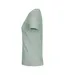 Womens/ladies Basic T-shirt Sage Green Clique-3