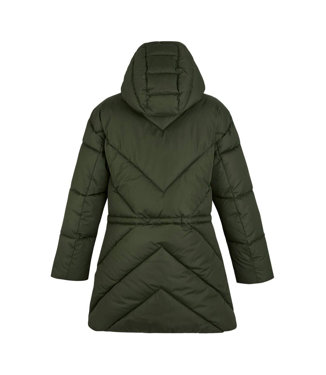 Doudoune Matelassée Motif/style Matelassé Rusey Femme Vert Kaki Regatta-3