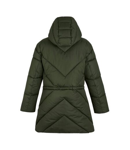 Doudoune Matelassée Motif/style Matelassé Rusey Femme Vert Kaki Regatta