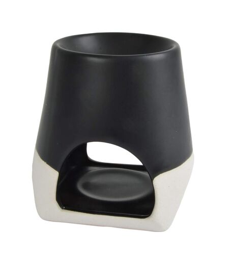 Brûle Parfum en Céramique Irène 10cm Noir