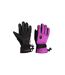 Womens/ladies extreme waterproof ski gloves purple Mountain Warehouse