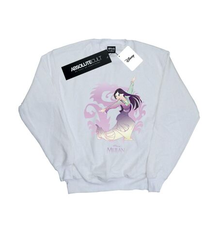 Disney Sweatshirt Femme/Femme Mulan Dragon Fight (Blanc) - UTBI13719