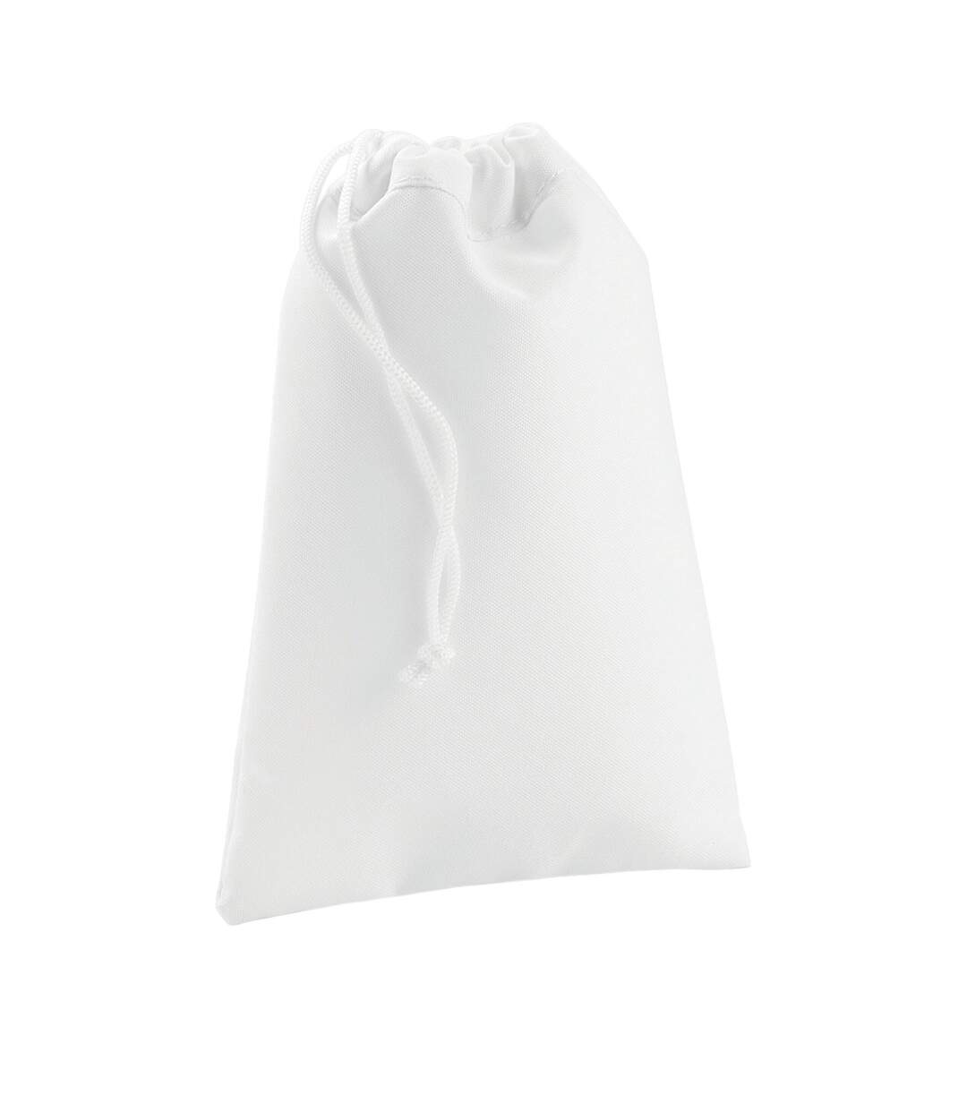Petit sac de rangement 20 cm x 14 cm blanc Bagbase-1
