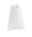 Petit sac de rangement 20 cm x 14 cm blanc Bagbase-1