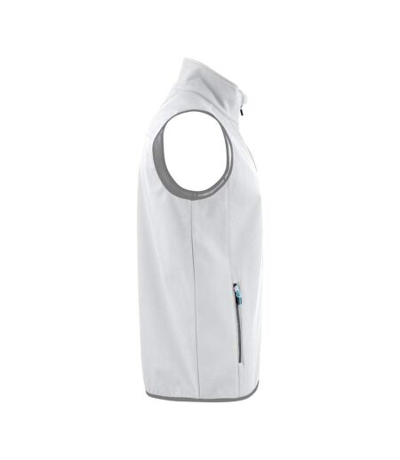 Veste Sans Manches Trial Homme Blanc Printer