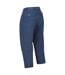 Pantacourt Chaska Femme Denim Foncé Regatta-4