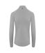 Awdis Mens Cool-Flex Half Zip Long-Sleeved Top (Silver Grey) - UTRW9188