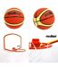 Ensemble De Mini Panier De Basket Taille Unique Blanc Marron Molten-2