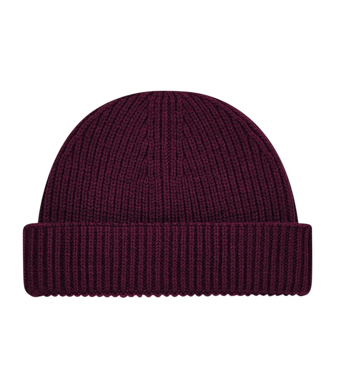 Bonnet Recycled Harbour Adulte Bordeaux Beechfield-2