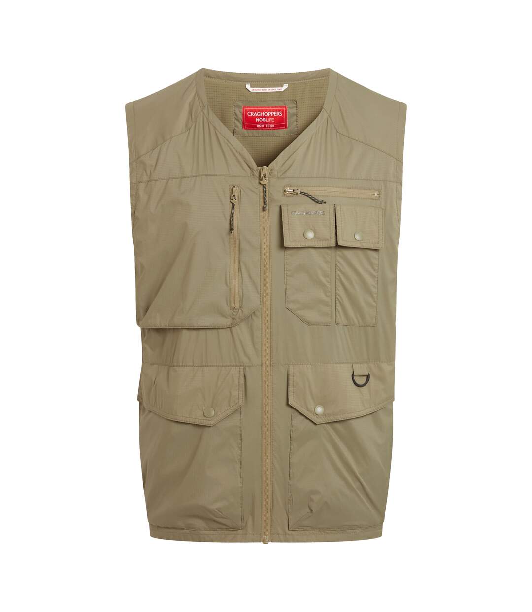 Veste Sans Manches Sebou Homme Kaki Craghoppers-2