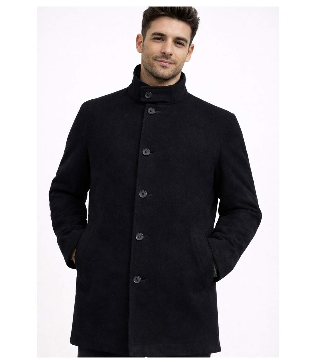 Manteau en laine-1