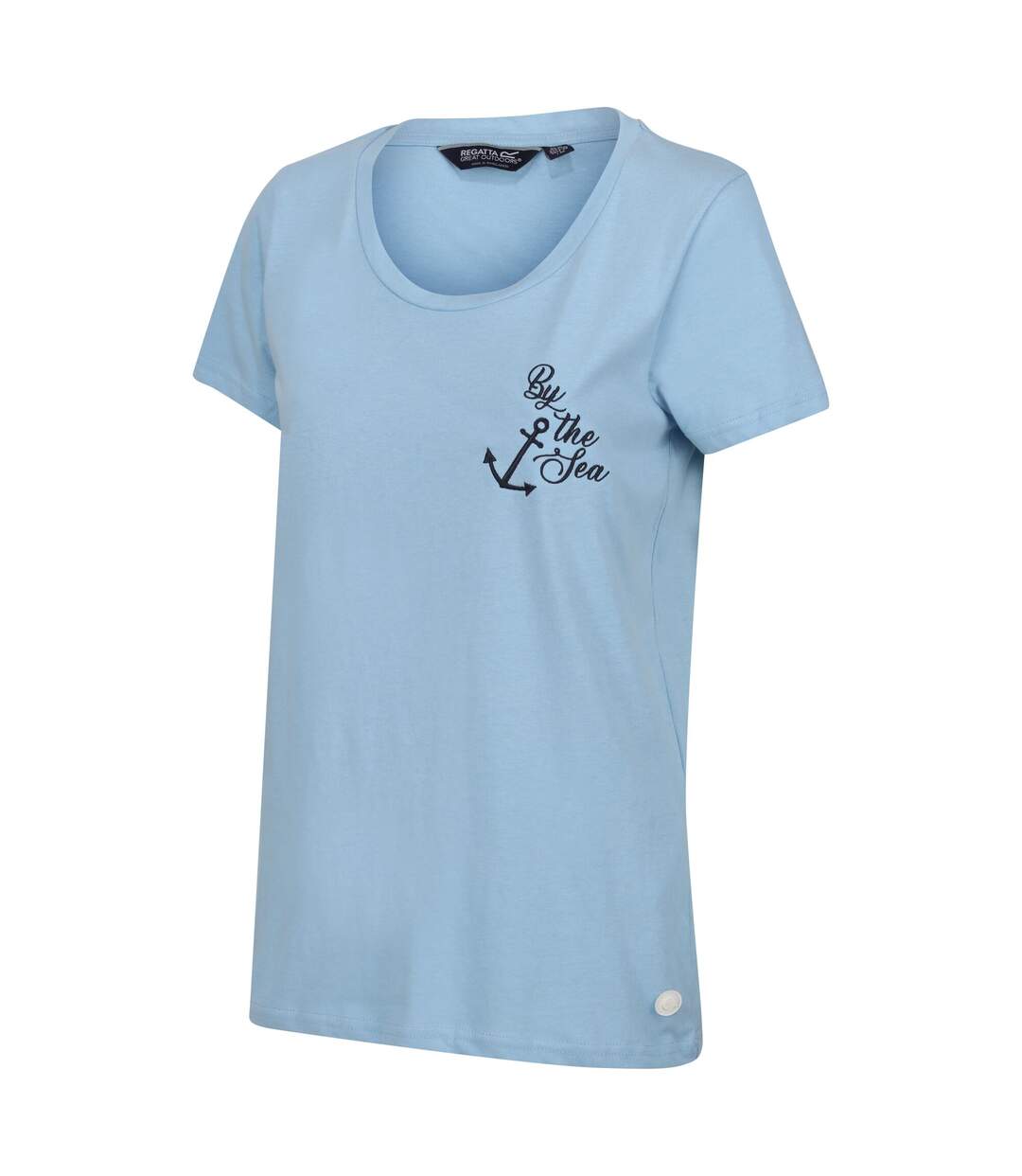 T-shirt filandra by the sea femme bleu pâle Regatta