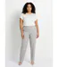 Pantalon droit taille semi-élastiquée-3