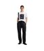 T-shirt Motif/style Doberman Homme Blanc Hugo-1