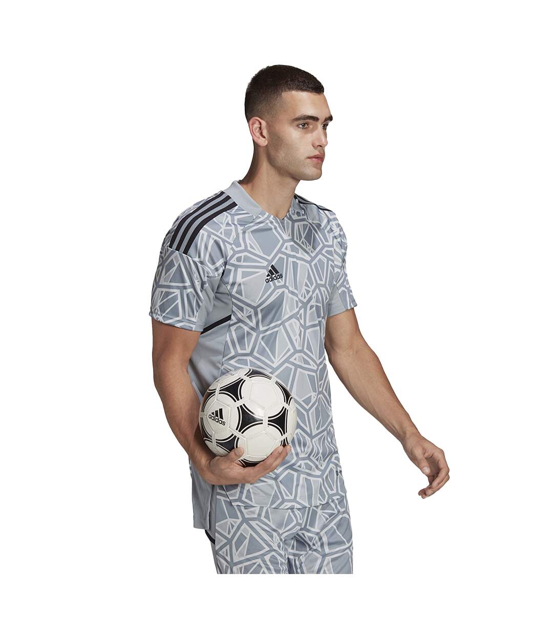 Maillot De Gardien De But Condivo Homme Gris Argenté Adidas-3
