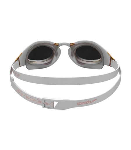 Lunettes De Natation Fastskin Hyper Elite Adulte Blanc Gris Oxyde Rose Doré Speedo