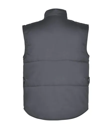 Mens Almanzor High-neck Multi-purpose Gilet Lead Roly Workwear
