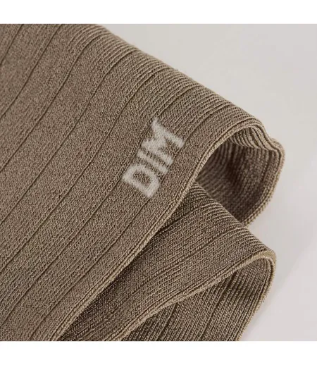 Chaussettes mi-hautes effet satiné Mode