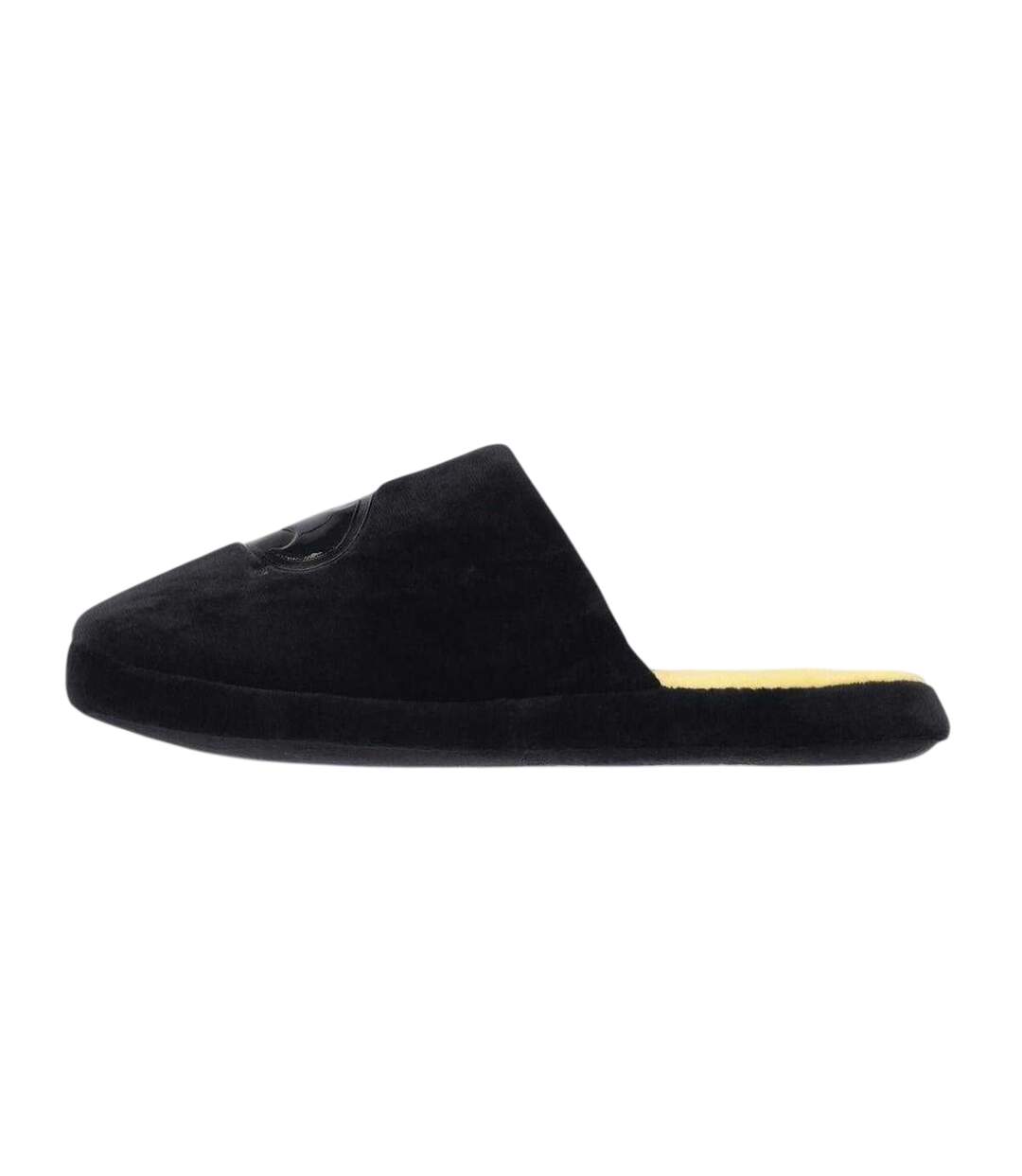 Chaussons Mules Homme Noir Jaune Batman-2