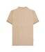 Polo Motif/style Panneau Contrasté Homme Beige Gris Lambretta-3