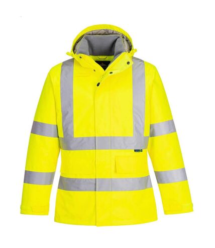 Portwest Mens Eco Friendly Hi-Vis Winter Jacket (Yellow) - UTPW715