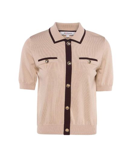 Pull beige femme morgan miro
