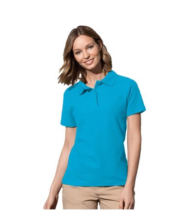 Polo Femme Bleu Mer Stedman Classics