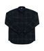 Chemise Manches Longues Motif/style Tartan Sheetbend Homme Noir Sebago-1