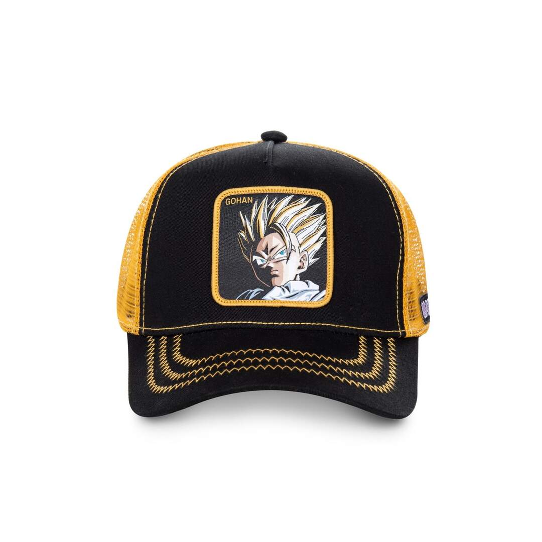 Casquette Dragon Ball Z Saiyan Jaune Capslab-2