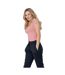 T-shirt Motif/style Uni Femme Rose Clair 4F-1