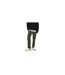 Mens Plain Straight Cargo Trousers Olive Night Only-1