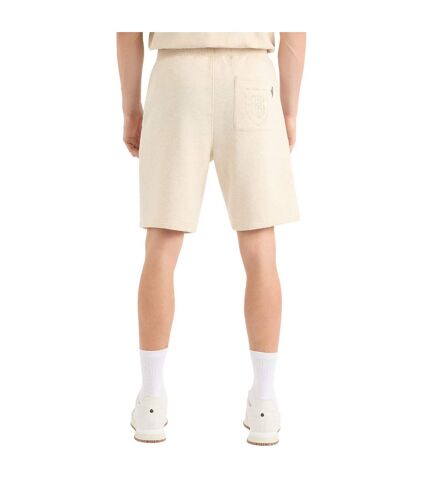 Mens crest shorts oatmeal marl Umbro