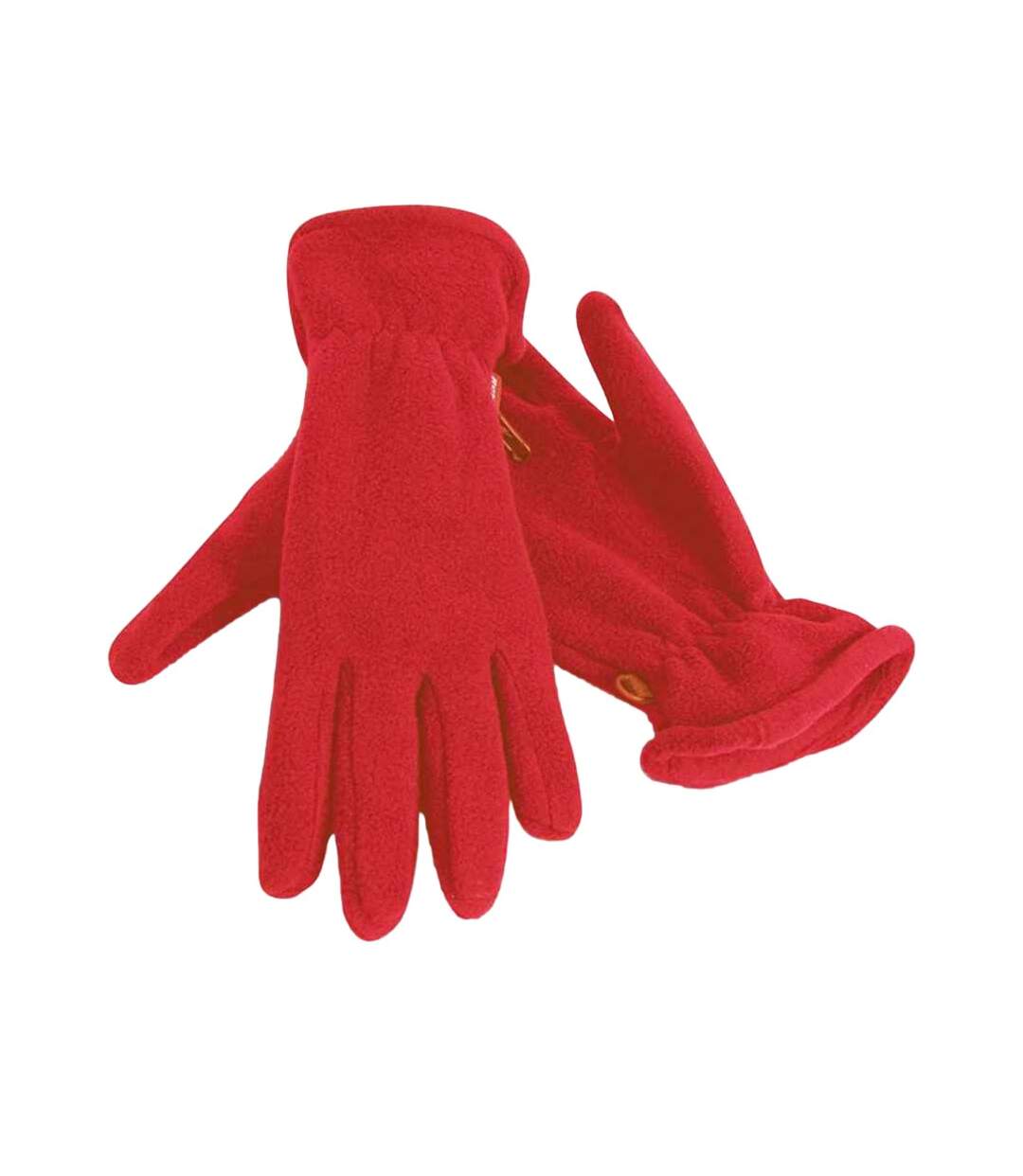 Unisex adult polartherm winter gloves red Result Winter Essentials-1