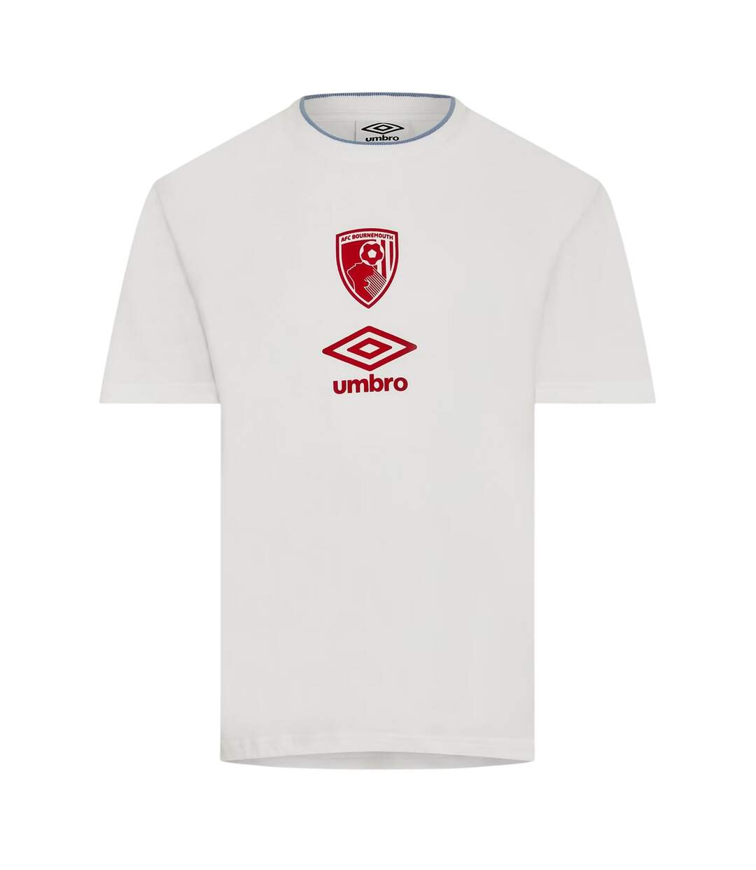 Maillot De Foot Motif/style Afc Bournemouth Homme Blanc Castore-1